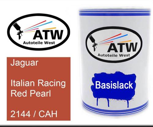 Jaguar, Italian Racing Red Pearl, 2144 / CAH: 500ml Lackdose, von ATW Autoteile West.